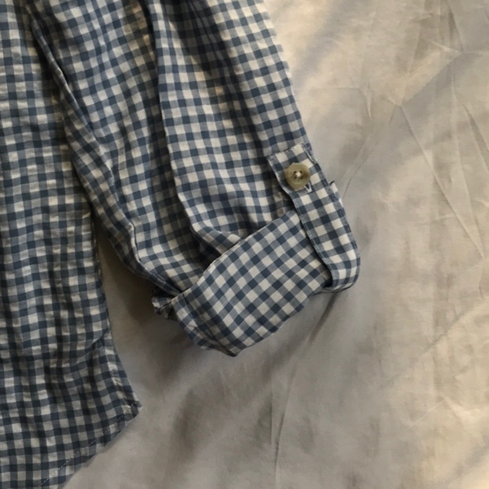 BUTTON DOWN BLOUSE - Picture 2 of 6
